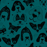 Teal Dogs Children's Active Leggings