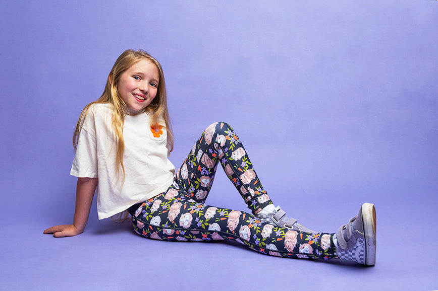 Guinea Pig Garden Children’s Active Leggings
