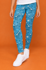 Jurassic Bones Children's Active Leggings