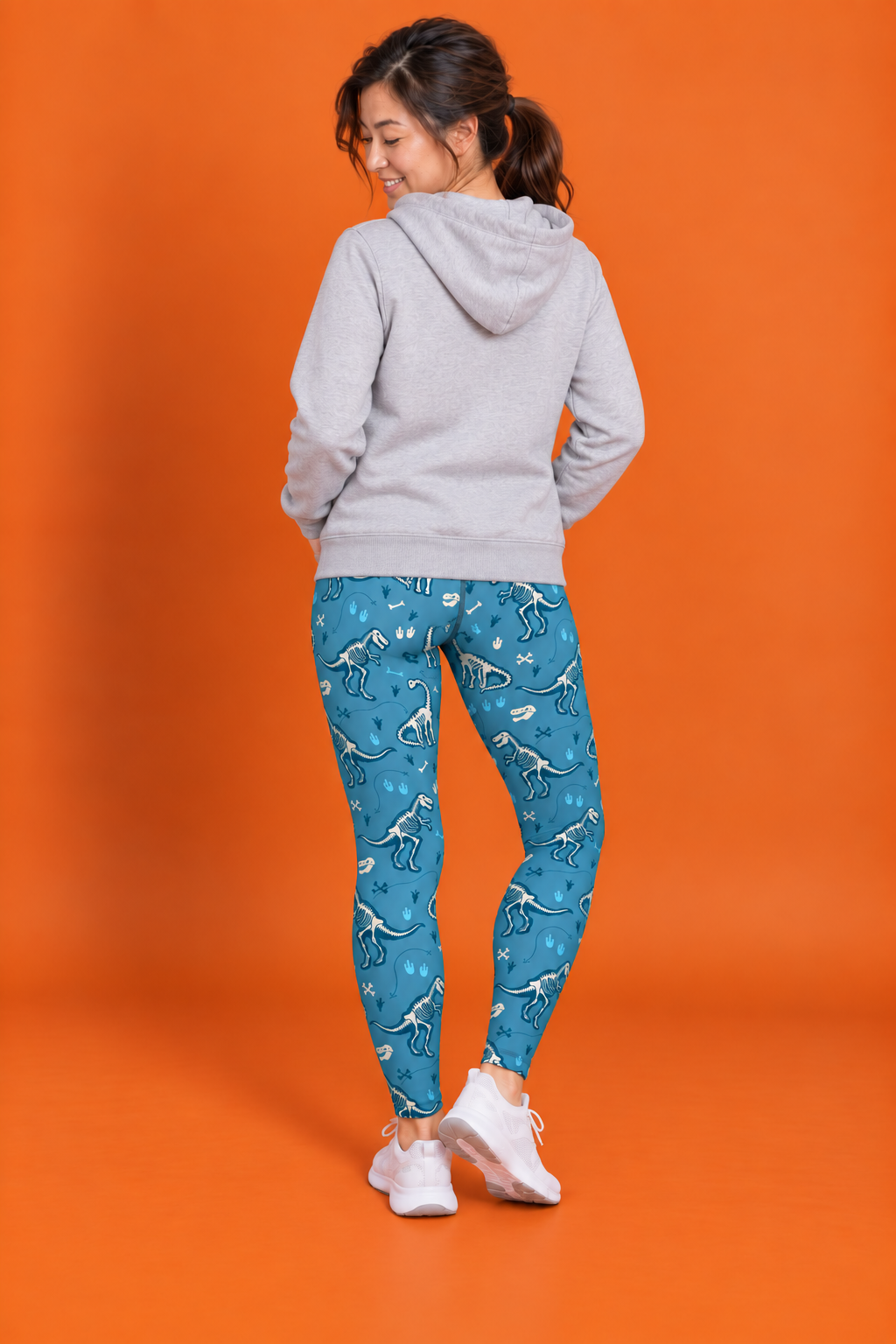 Jurassic Bones Women's Activewear Leggings