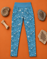 Jurassic Bones Women's Activewear Leggings