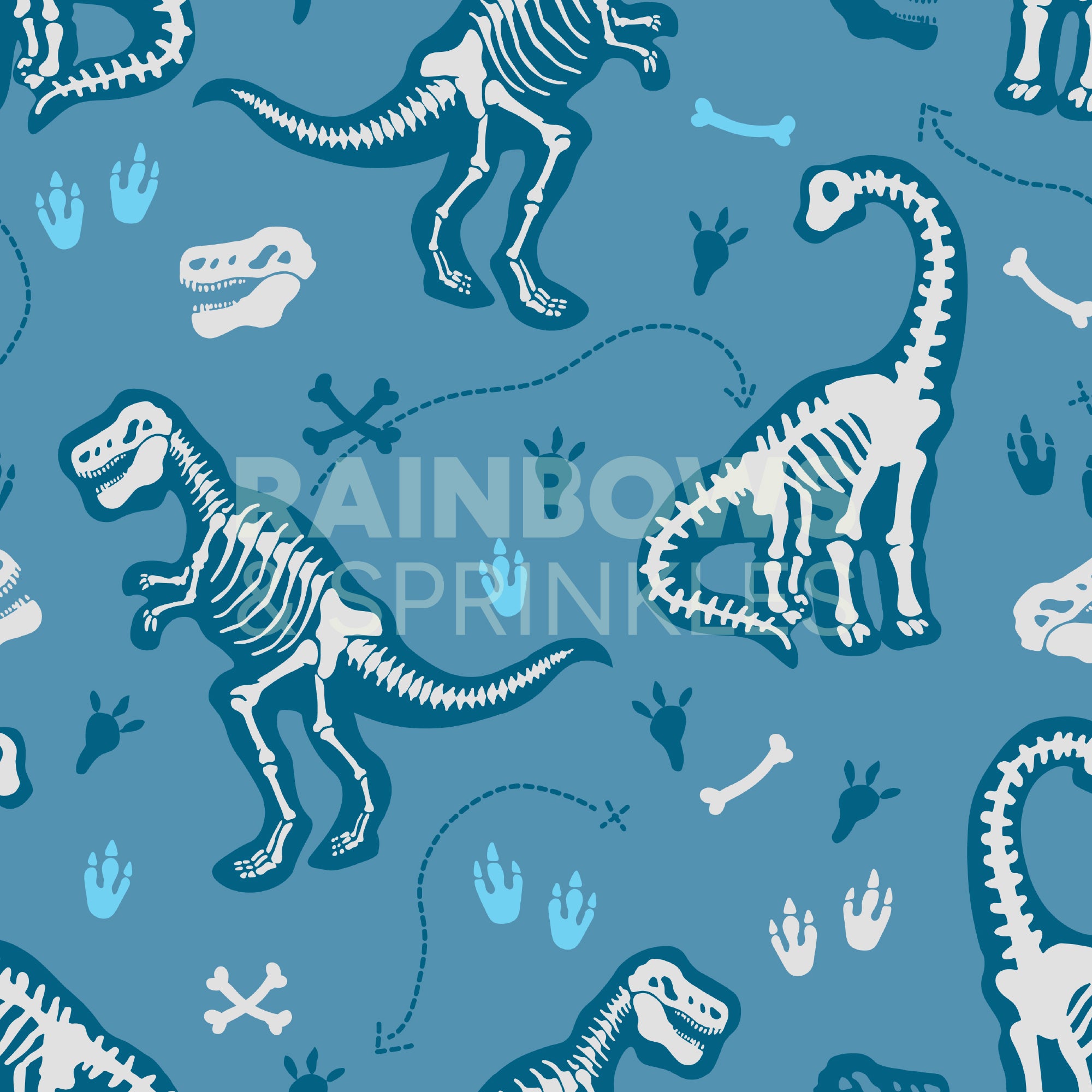 Jurassic Bones Children's Active Leggings