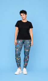 Science Women's Activewear Leggings-Classic