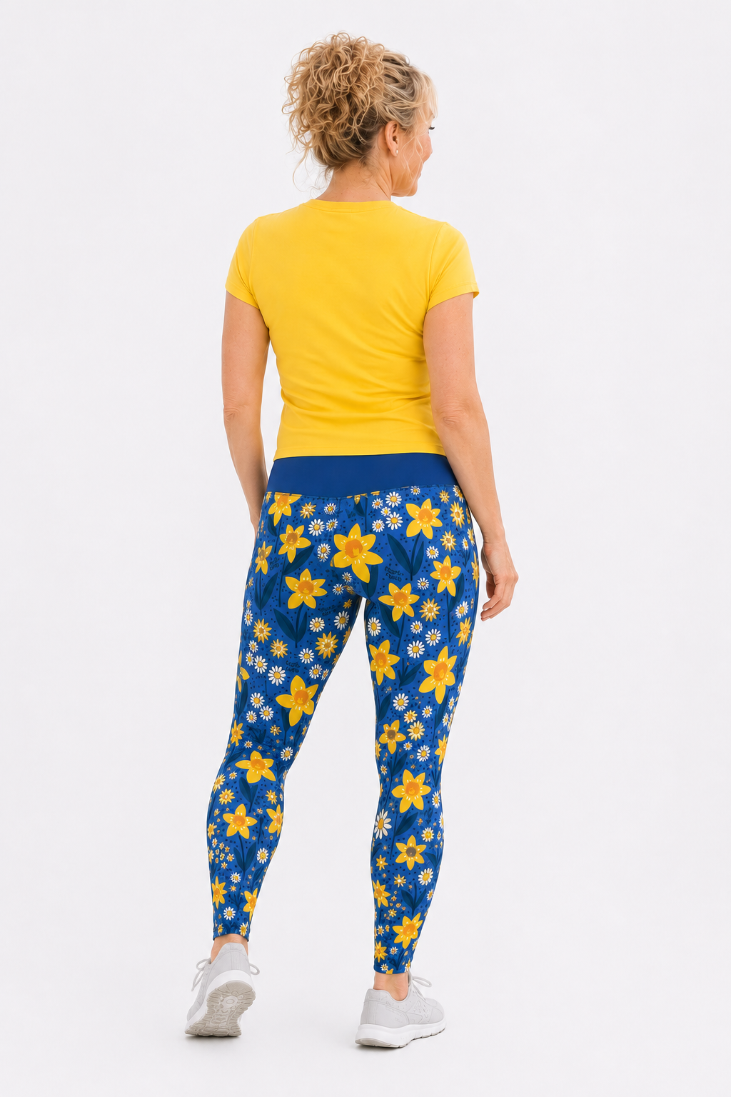 Marie Curie Daffodil Women's Activewear Leggings