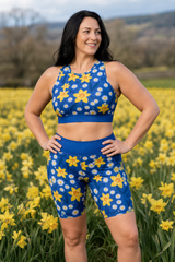 Marie Curie Daffodil Women's Active Shorts
