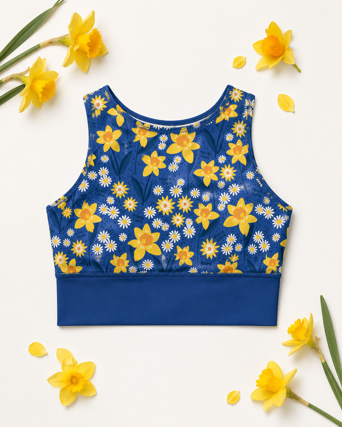 Marie Curie Daffodil Sports Bra