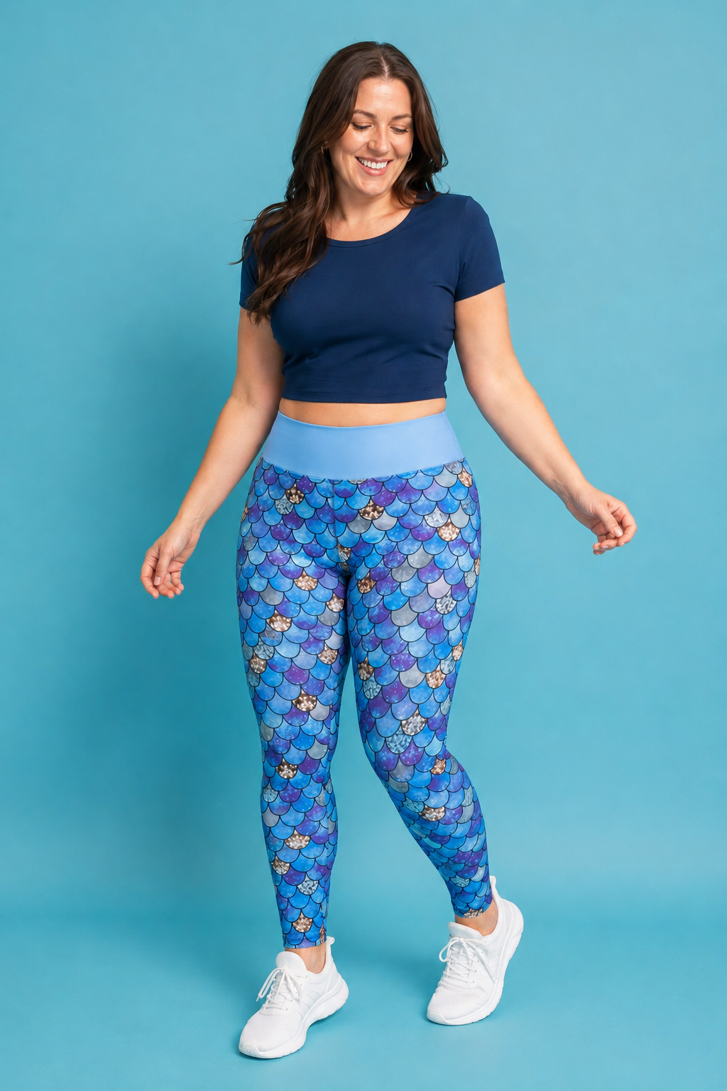 Mermaid Scales Women's Activewear Leggings