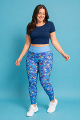 Mermaid Scales Women's Activewear Leggings