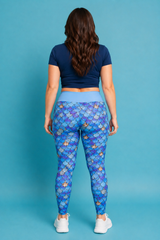 Mermaid Scales Women's Activewear Leggings