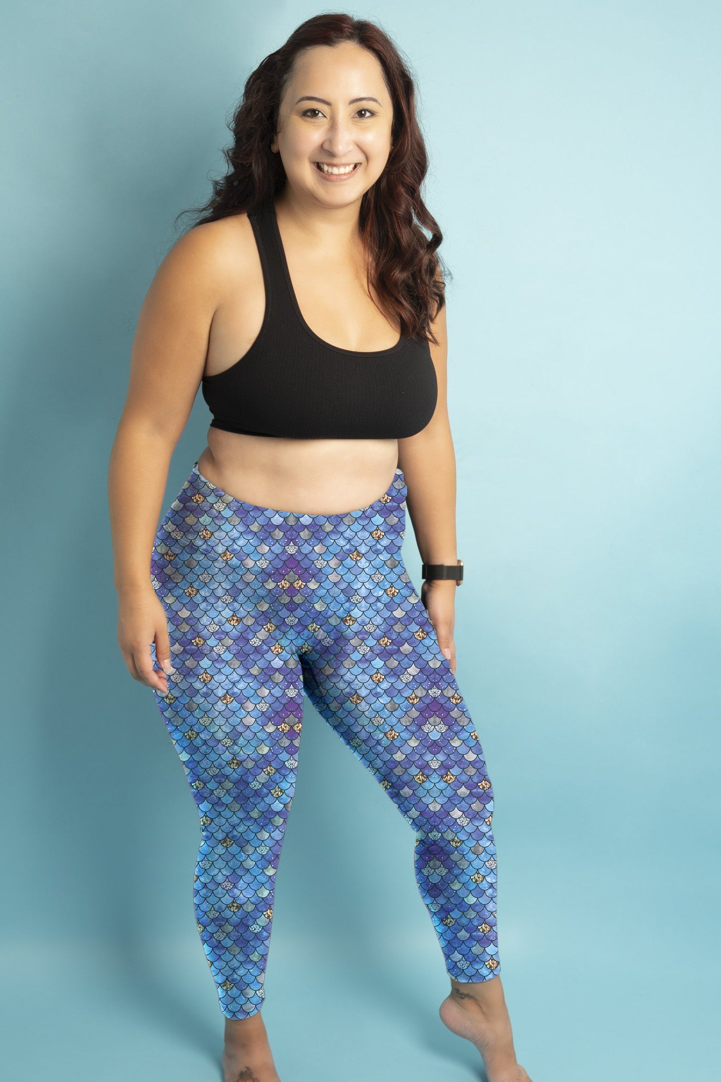 Mermaid Scales Women's Activewear Leggings