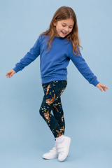 Midnight Otters Children's Active Leggings