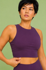 High Performance Mulberry Sports Bra