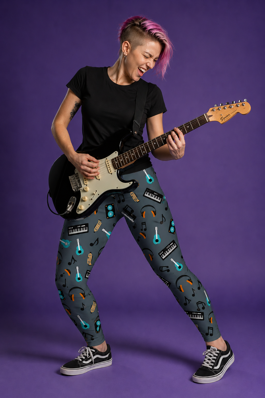 Music Women's Activewear Leggings