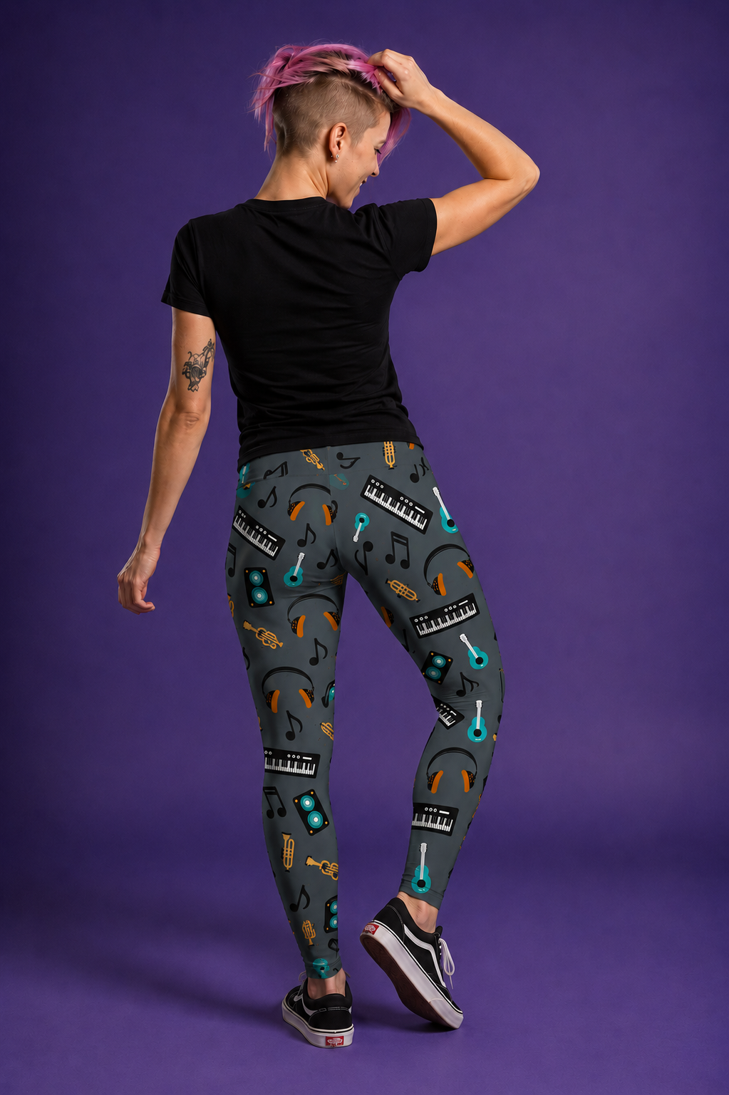 Music Women's Activewear Leggings