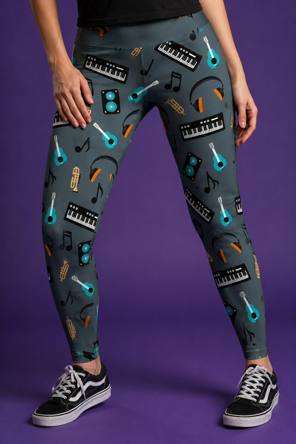 Music Women's Activewear Leggings