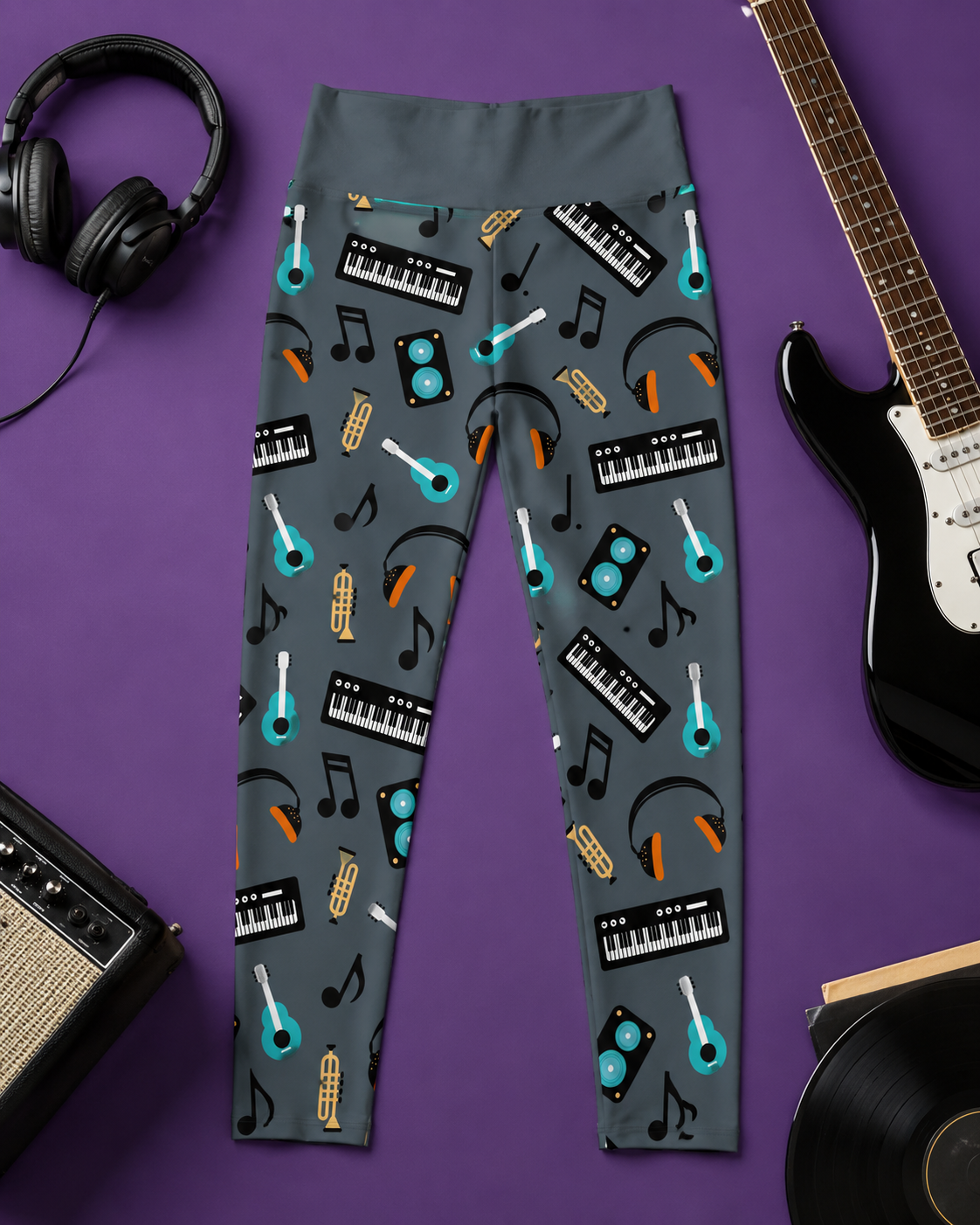 Music Women's Activewear Leggings