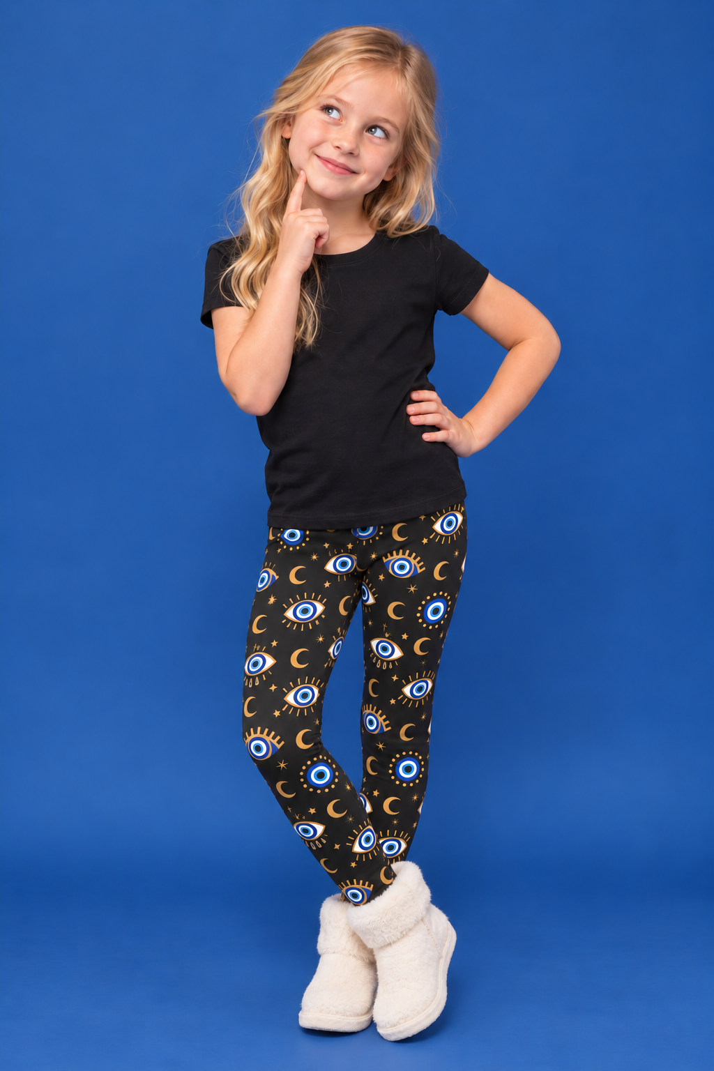 Mystic Eyes Children's Active Leggings