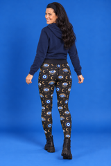 Mystic Eyes Women's Activewear Leggings