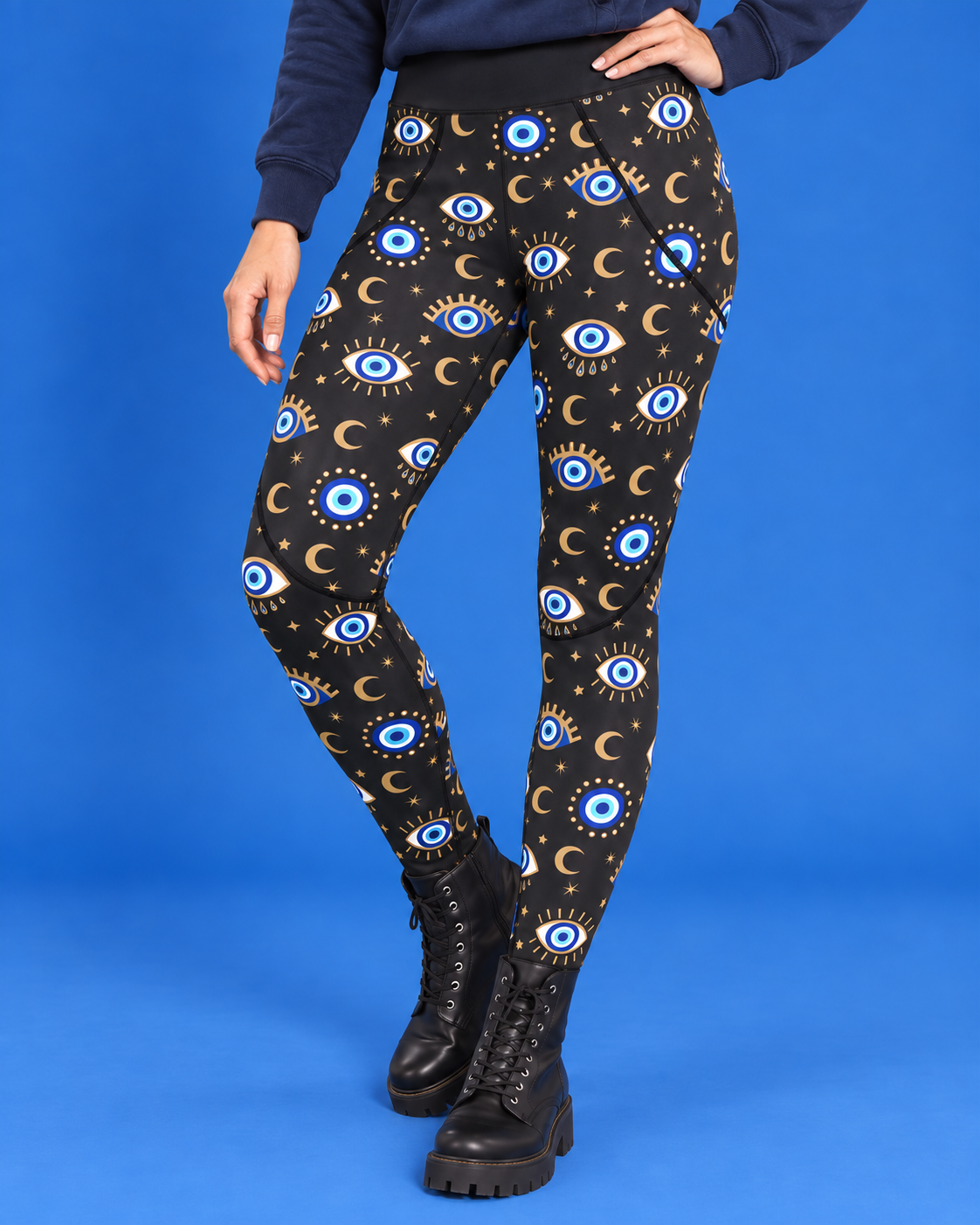 Mystic Eyes Women's Activewear Leggings