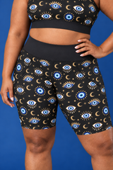 Mystic Eyes Women's Active Shorts