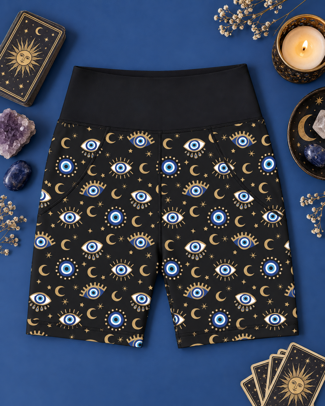 Mystic Eyes Women's Active Shorts