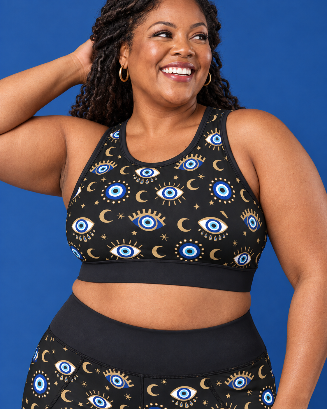 Mystic Eyes Women's Sports Bra
