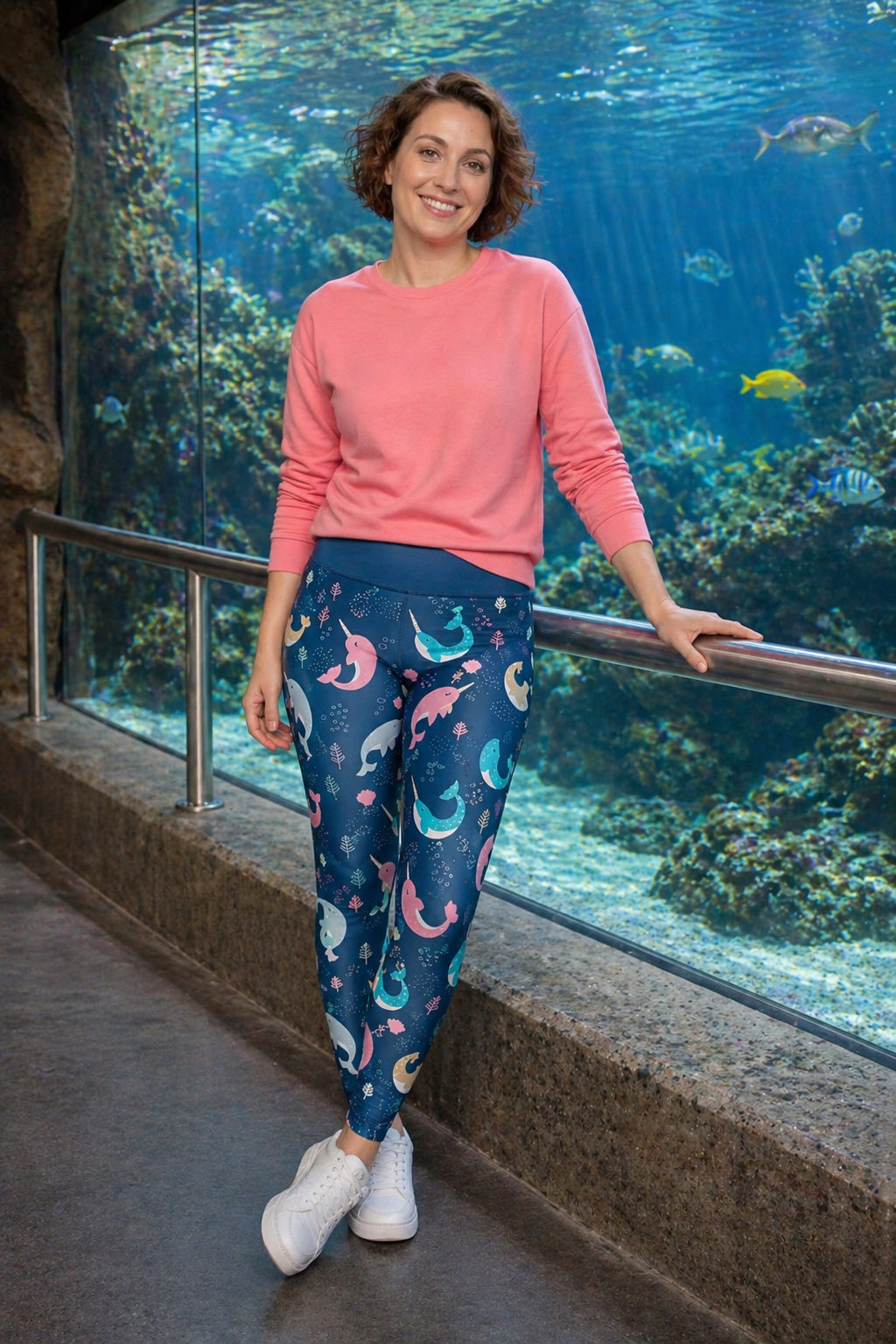 Narwhals Women's Activewear Leggings