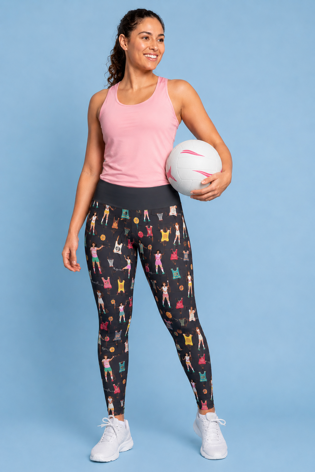 Netball Women's Activewear Leggings - Classic