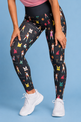 Netball Women's Activewear Leggings - Classic