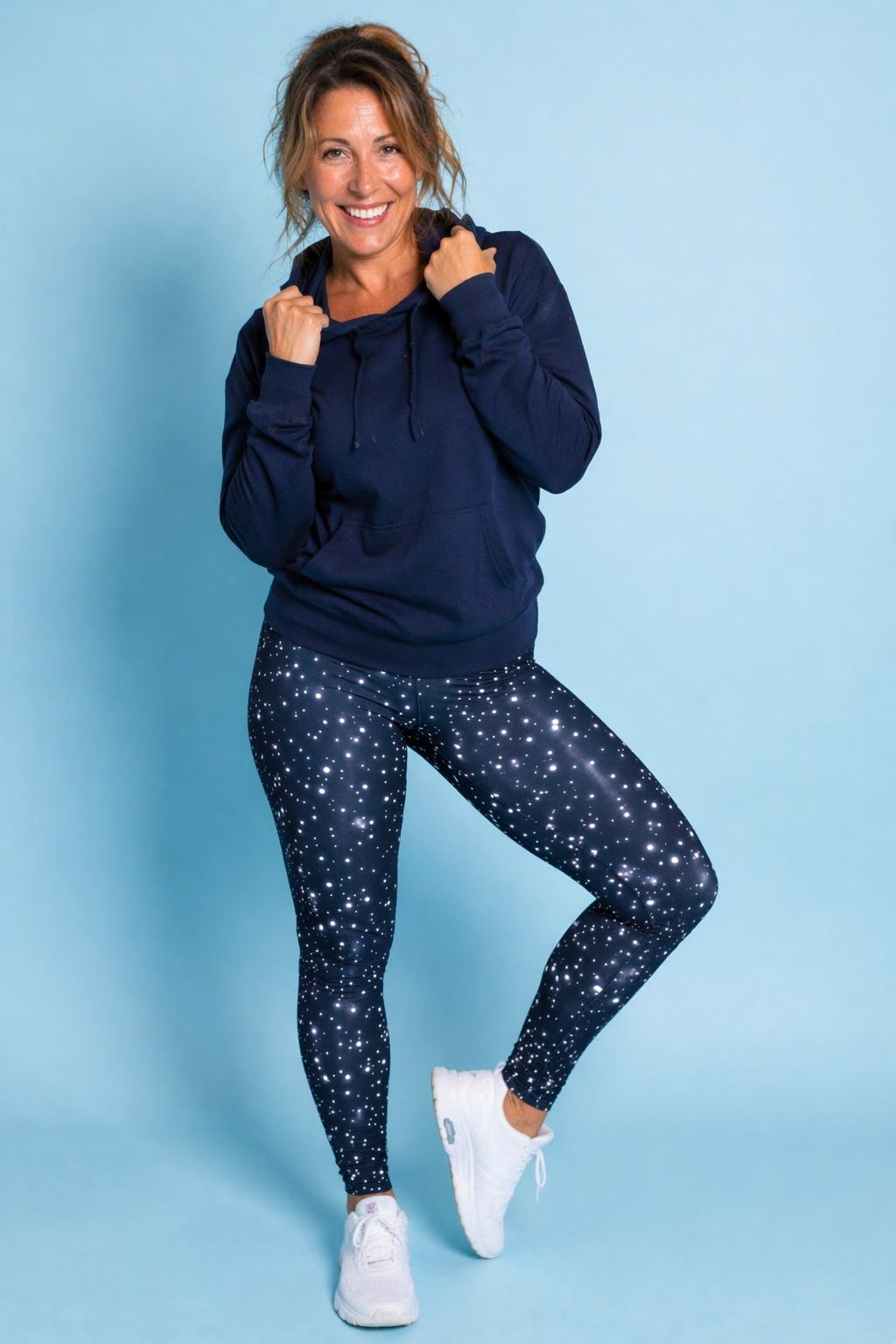 Last Chance Night Sky Women's Active Leggings
