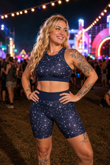 Night Sky Women's Active Shorts