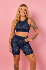 Night Sky Women's Active Shorts