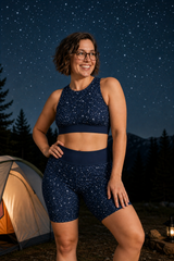 Night Sky Women's Active Shorts