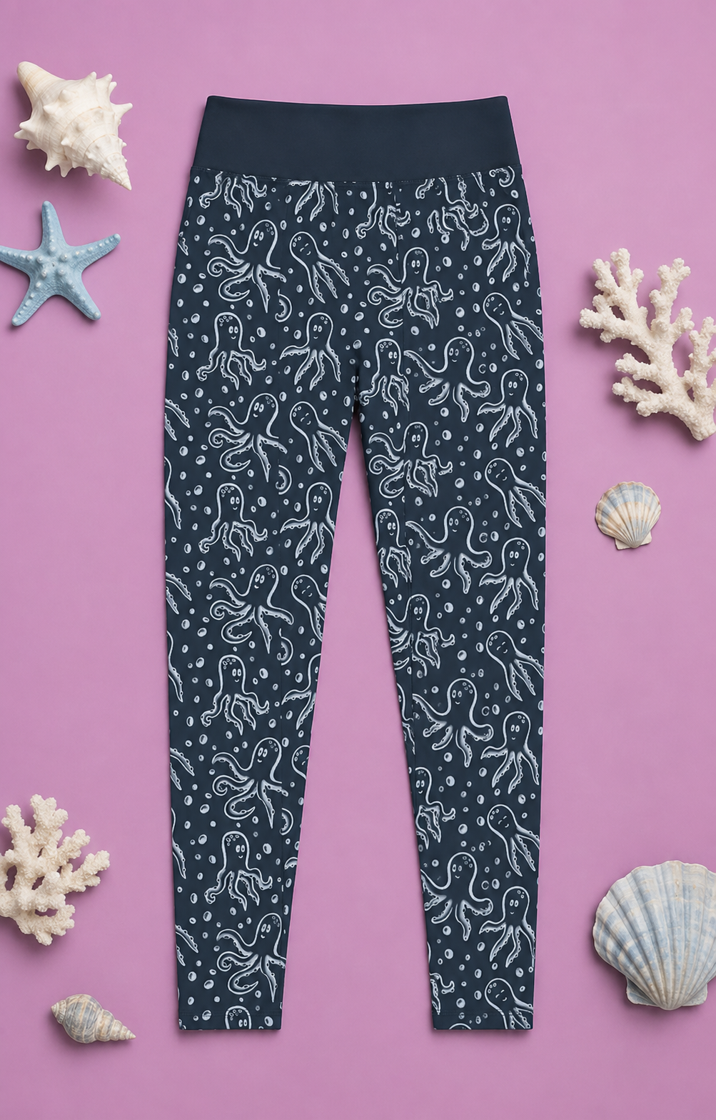 Octopus Bubbles Children's Active Leggings