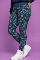 Octopus Bubbles Women's Activewear Leggings
