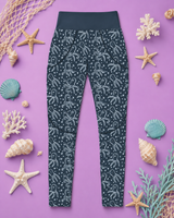 Octopus Bubbles Women's Activewear Leggings