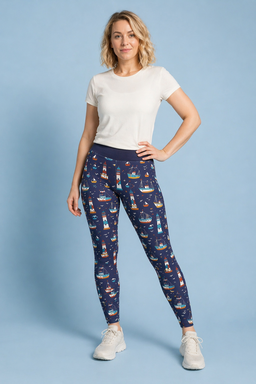 Out To Sea Women's Activewear Leggings