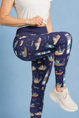 Out To Sea Women's Activewear Leggings