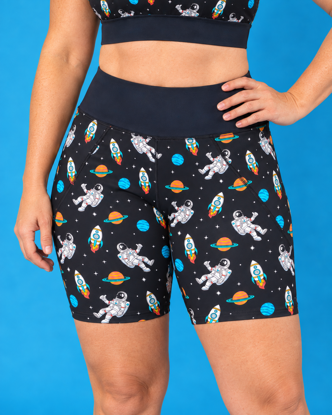 Out of this World Women's Active Shorts