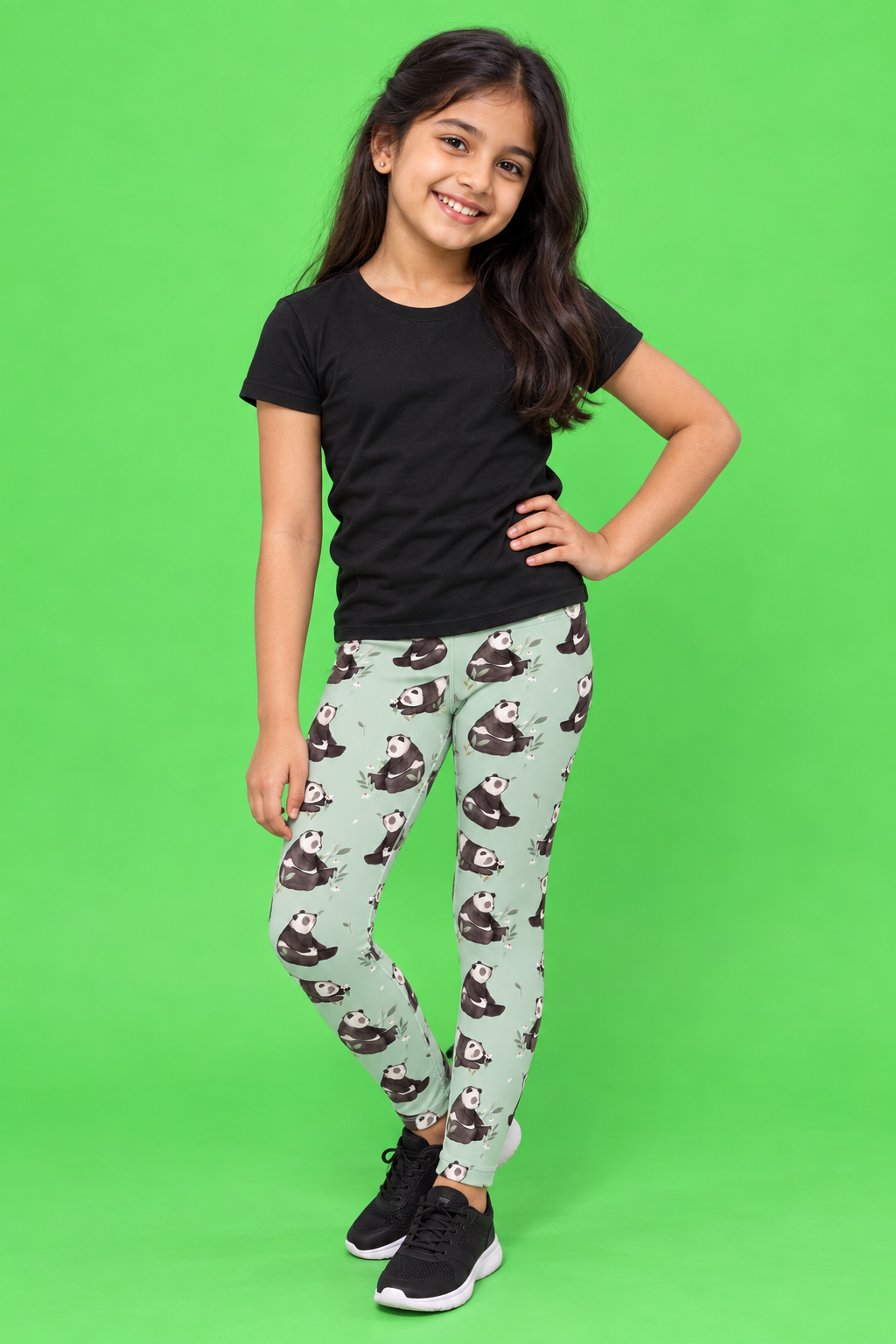 Panda Pals Children's Active Leggings