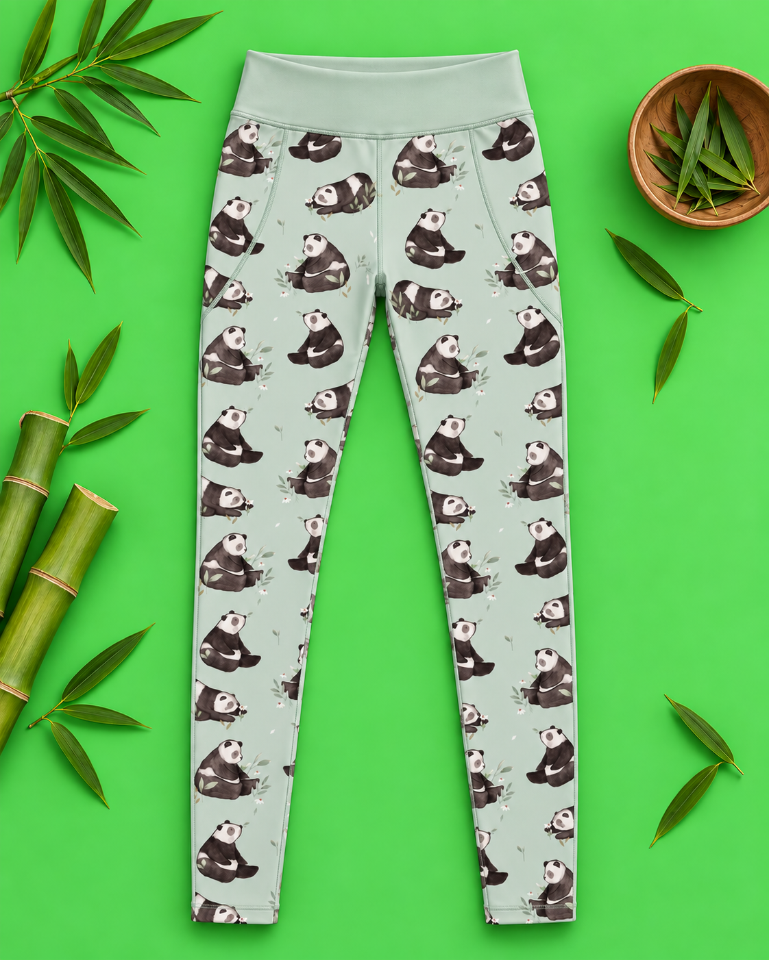 Panda Pals Children's Active Leggings