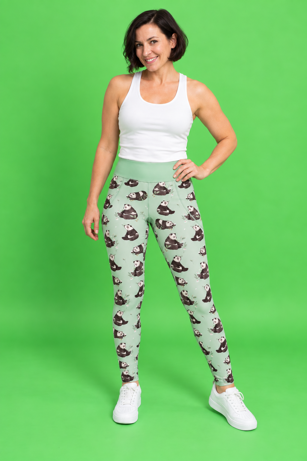 Panda Pals Women's Activewear Leggings