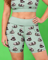 Panda Pals Women's Active Shorts