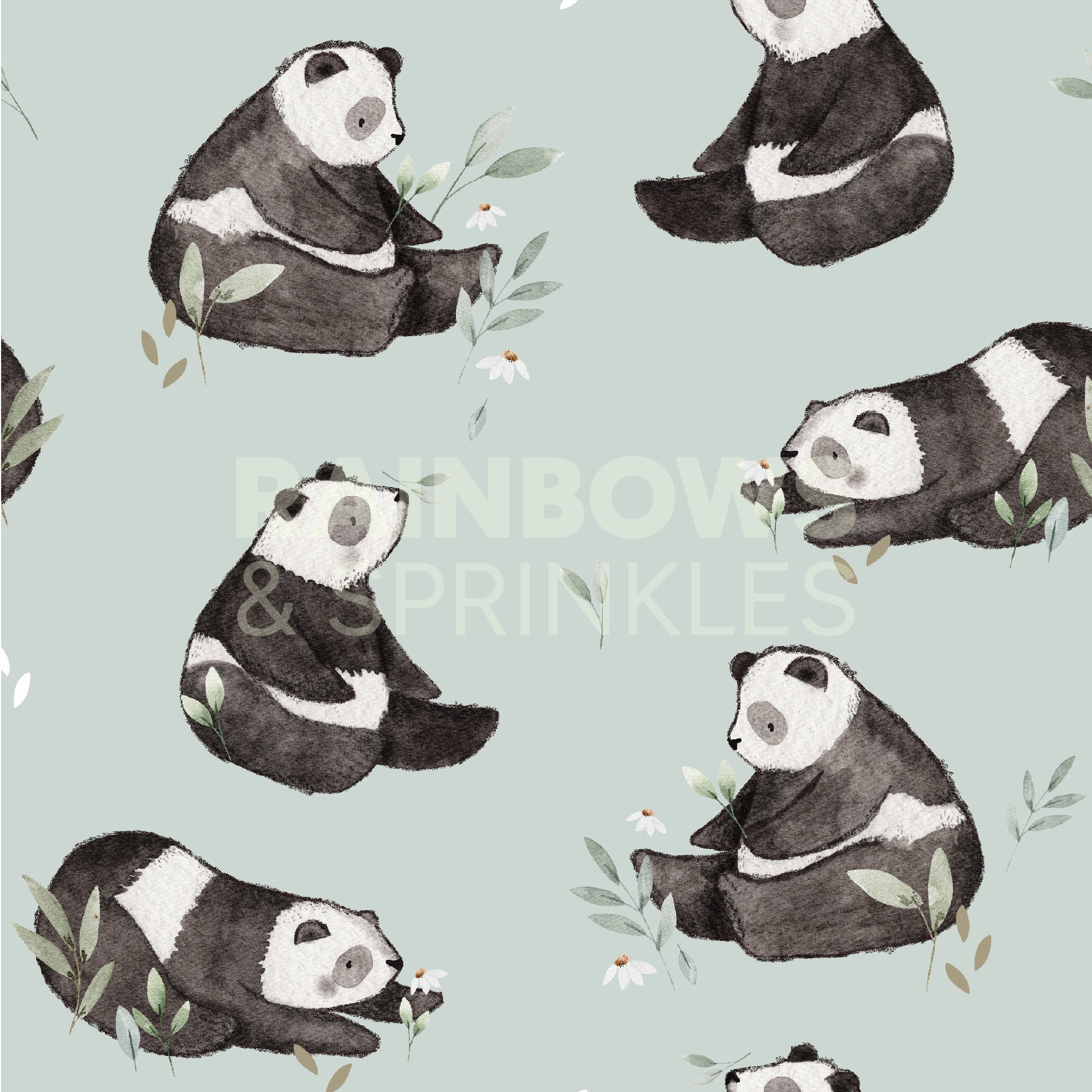 Panda Pals Children's Active Leggings