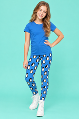 Penguin Party Children's Active Leggings