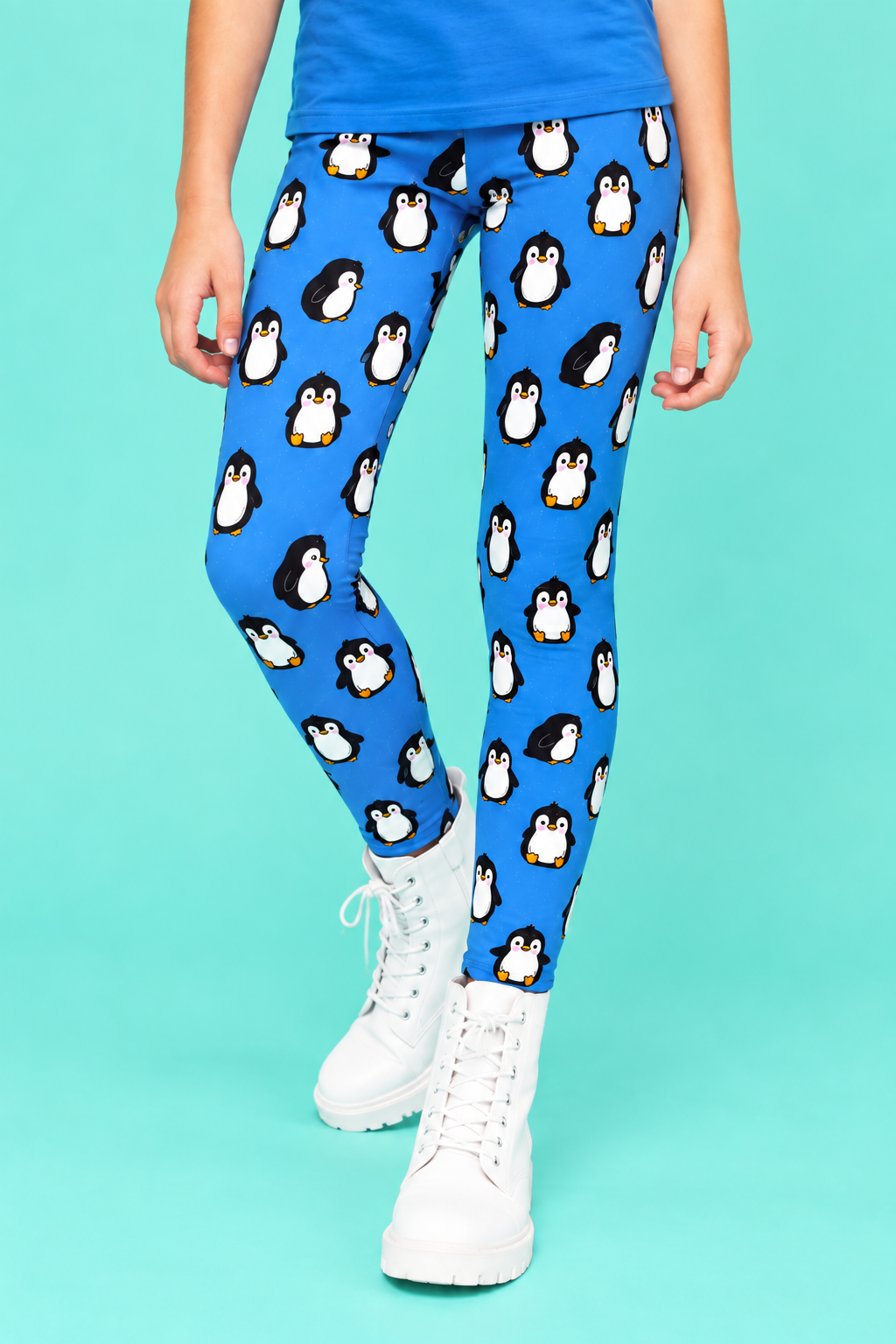 Penguin Party Children's Active Leggings