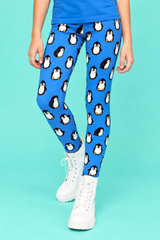Penguin Party Children's Active Leggings