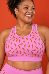 Pink Chillies Women's Sports Bra