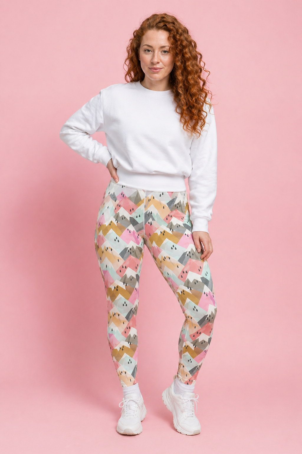 Pink Mountain Women's Activewear Leggings