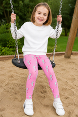 Pink Thunder Children's Active Leggings - Classic